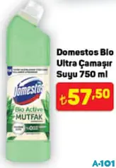 DOMESTOS BİO ULTRA ÇAMAŞIR SUYU 750 ML DOMESTOS BİO ULTRA ÇAMAŞIR SUYU 750 ML